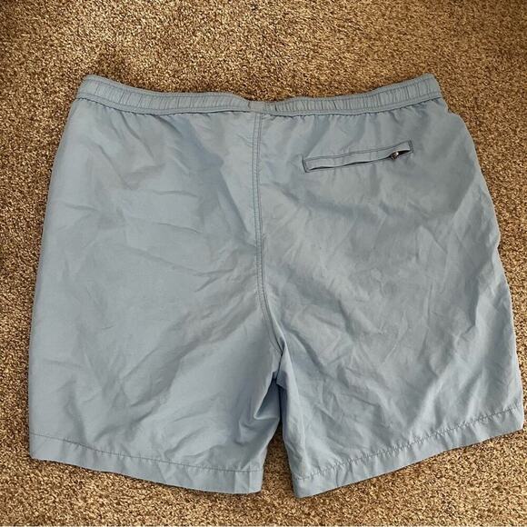Onia The Charles 5” Swim Trunk/ Board Shorts Light Blue XXL - Picture 5 of 9